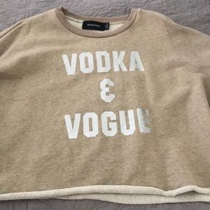 Mink pink sweatshirt